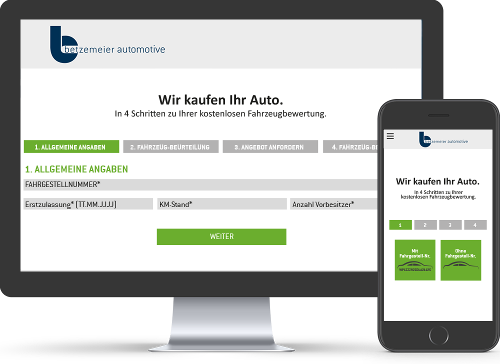 Screen Phone Ankaufnavigator