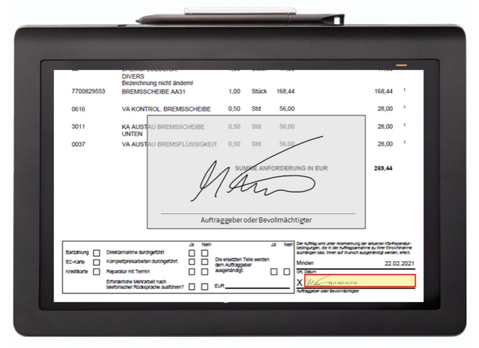zusatzmodule unterschriftenpad groß